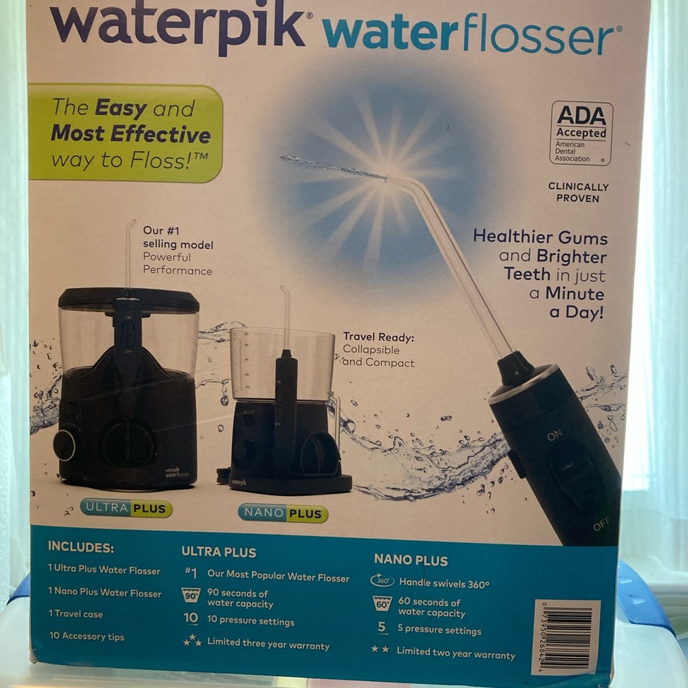Waterpik water glosser